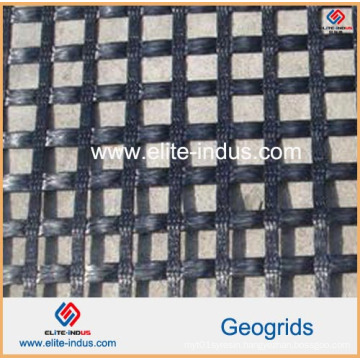 High Strength Polyester Uniaxial Ux Geogrid